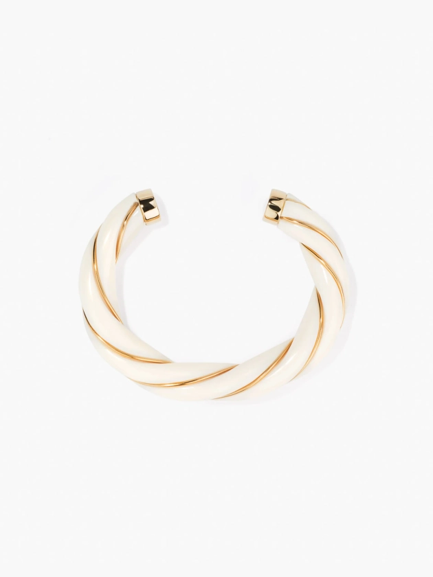 Diana ivory bangle | Diana Collection | Aurelie Bidermann