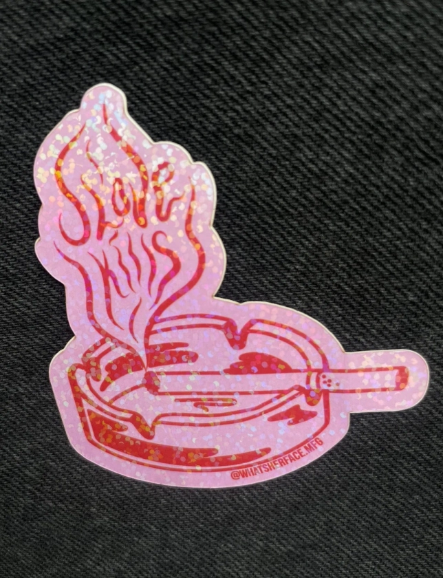 Sticker Love Kills Smoke Holographic - Etsy Canada