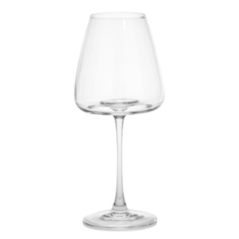 Ποτήρι Κρασιού Γυάλινο Διάφανο Κολωνάτο &quot;Fancy&quot; 610ml