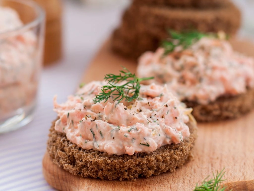 Rillette aux deux saumons