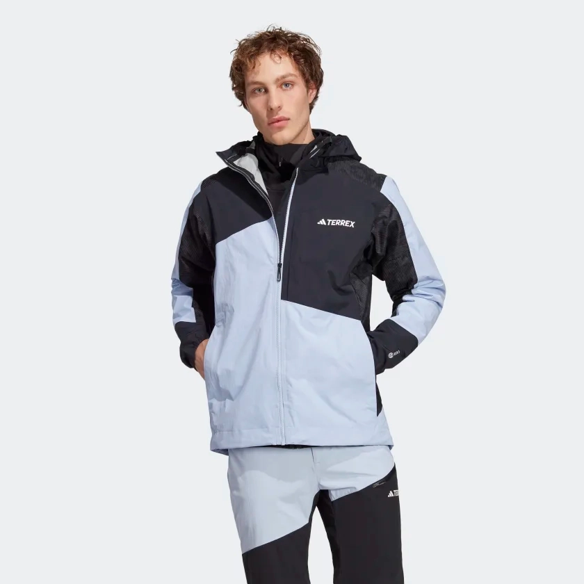 adidas TERREX Xperior Hybrid RAIN.RDY Jacket - Μπλε | adidas Ελλάδα