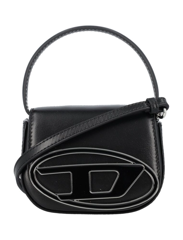 Diesel 1DR XS-Iconic D Logo Plaque Mini Crossbody Bag