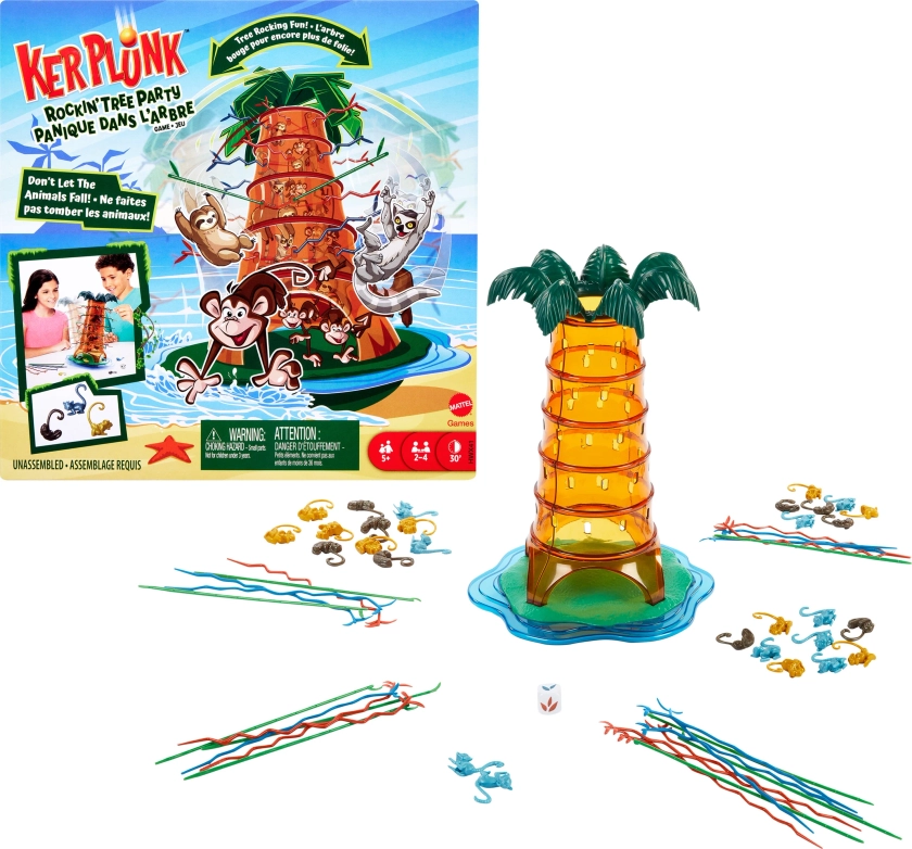 KerPlunk Rockin’ Tree Party Game for Kids, Family & Game Nights