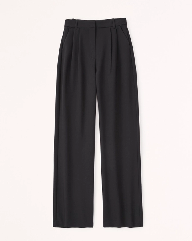 Femme Pantalon habillé Sloane A&F Curve Love | Femme Bas | Abercrombie.com