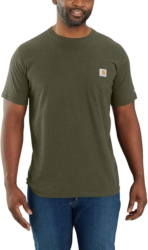 Carhartt Men's Force Relaxed Fit Midweight Short-Sleeve Pocket T-Shirt