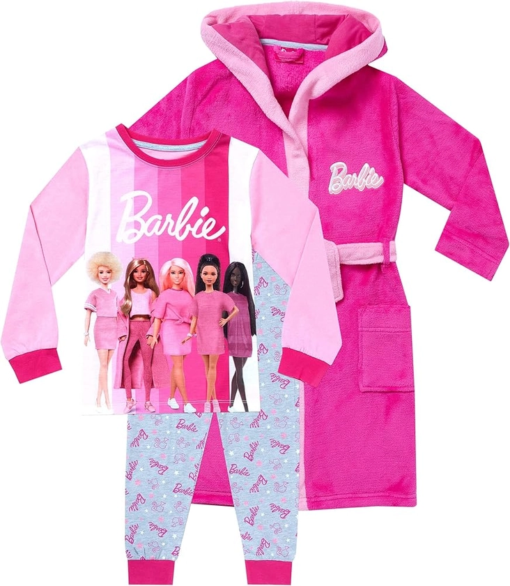 Barbie Ragazze Vestaglia da Notte e Pigiami