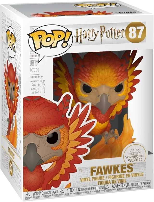 Funko Pop! Harry Potter: Fawkes - Fumseck- Figurine en Vinyle à Collectionner - Idée de Cadeau - Produits Officiels - Jouets pour Les Enfants et Adultes - Movies Fans