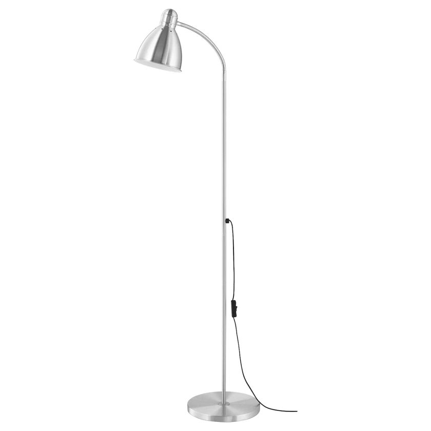 LERSTA aluminium, Floor/reading lamp - IKEA