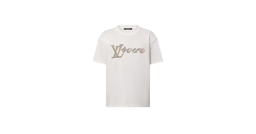 Les collections de Louis Vuitton : Tee-shirt manches courtes brodé