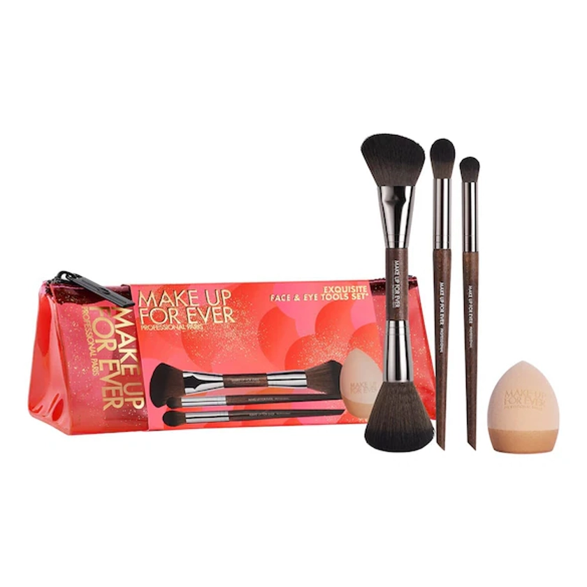 MAKE UP FOR EVER | Exquisite Face & Eye Tools Set – Coffret maquillage Pinceaux