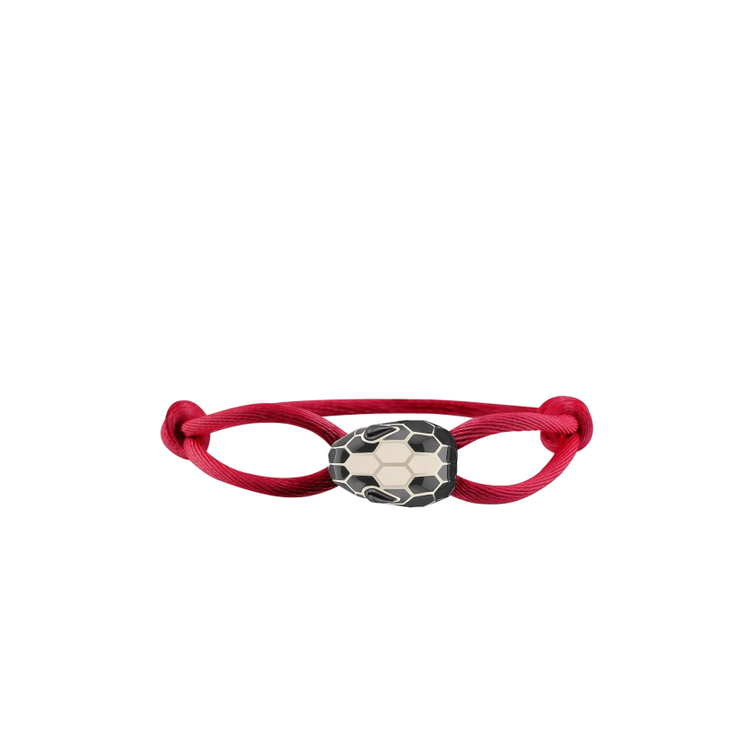 Serpenti Forever Silk Bracelet 287823 | Bvlgari Fabric 287823 | Bracelets | Bvlgari Official Store