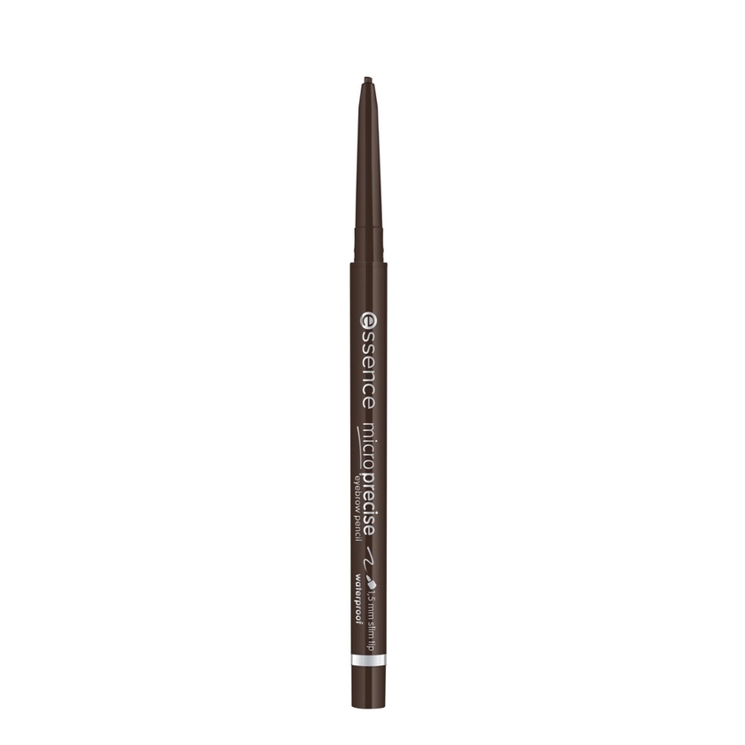 essence | micro precise eyebrow pencil crayon sourcils ultra précis 03 dark brown Crayon Sourcils - 03, Dark brown, 0.05 g - Marron