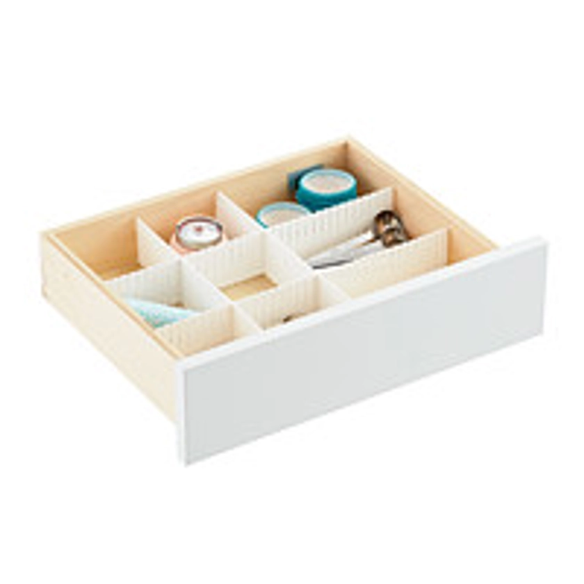 Slotted Interlocking Drawer Organizers