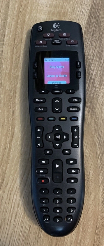 Logitech Harmony 700 Universal Remote Control with Screen Programmable
