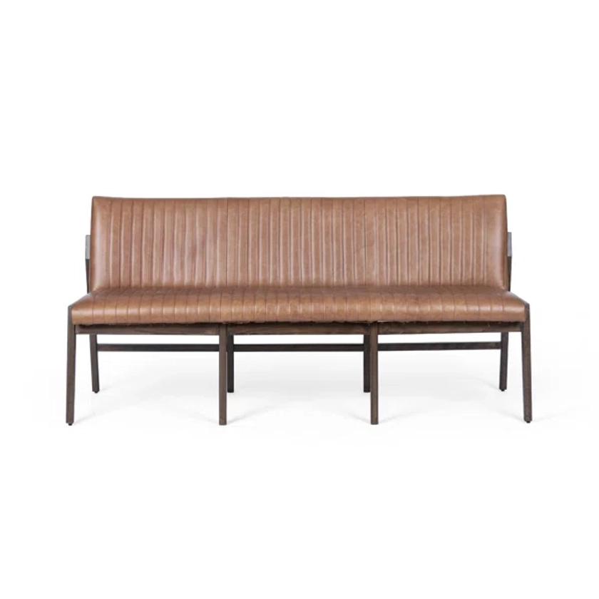Alice Leather Dining Bench