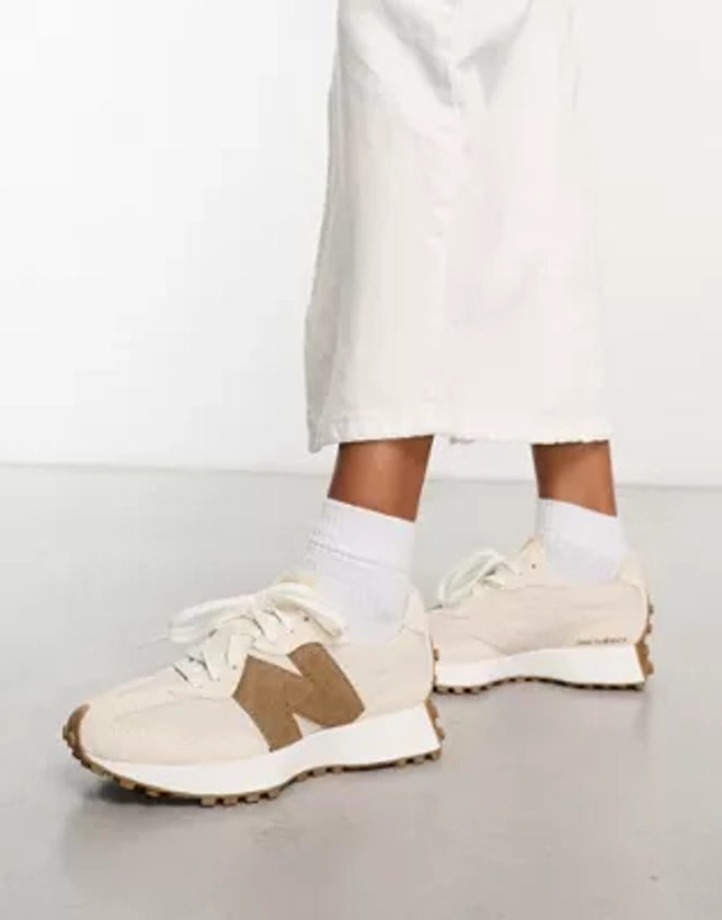 Exclusivité ASOS - New Balance - 327 - Baskets - Beige