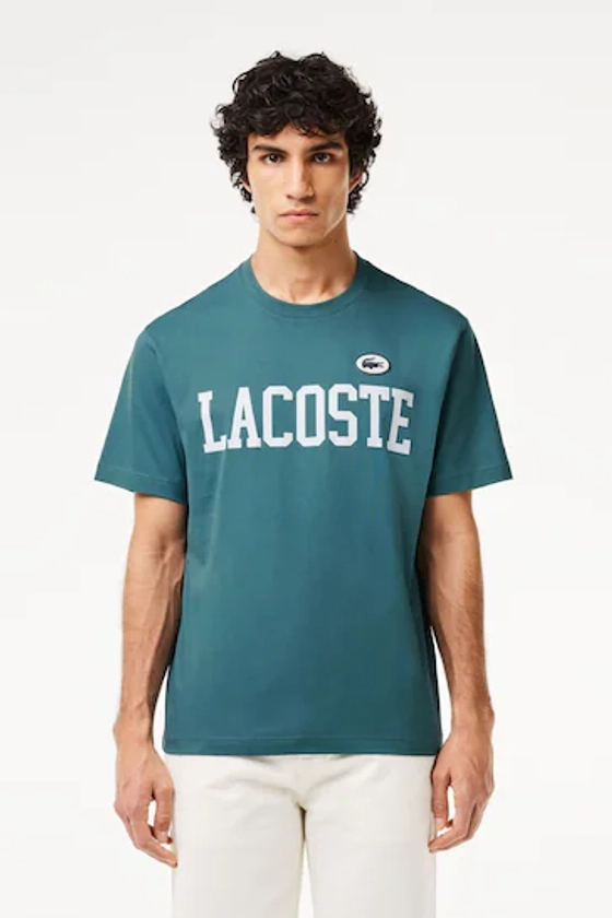 Buy Lacoste French Iconics Varsity Logo T-Shirt from the Next UK online shop