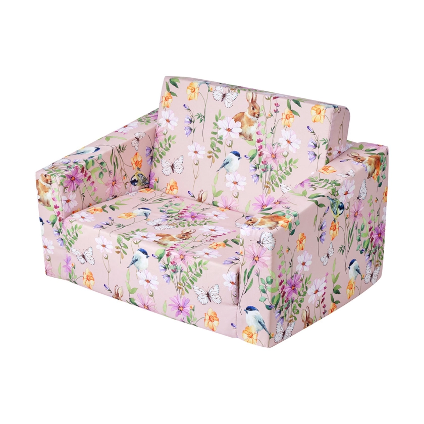 Floral Garden Flip Out Sofa