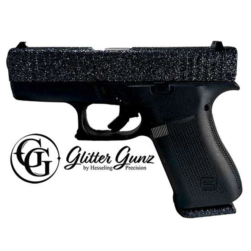 Glock 43X, Semiauto Handgun, Twilight Glitter Gunz, 9mm