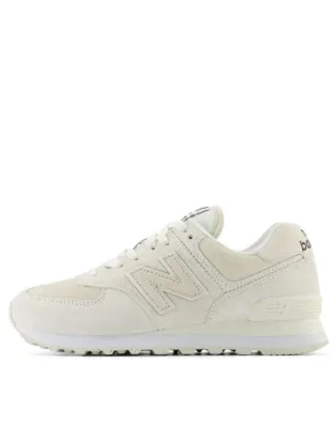 New Balance - 574 - Baskets - Blanc | ASOS