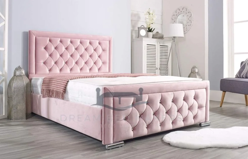 Princess Upholstered Bed Frame – Dream Bed Makers