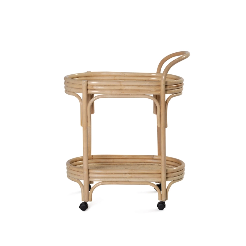 Tropicana Bar Cart - Natural – Empire Home