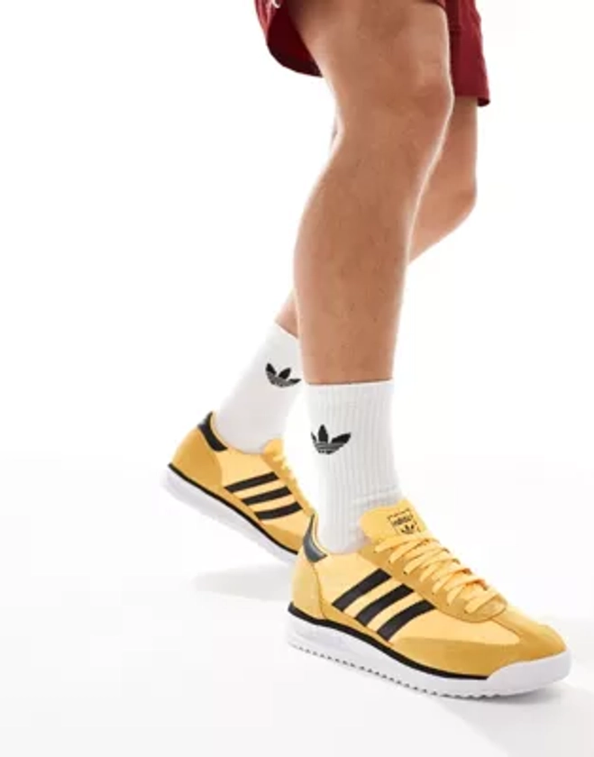 adidas Originals SL 72 RS sneakers in yellow | ASOS