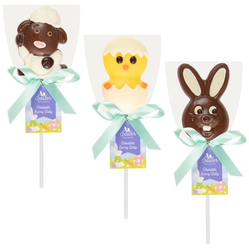 Easter Chocolate Lollies 25g - Assorted