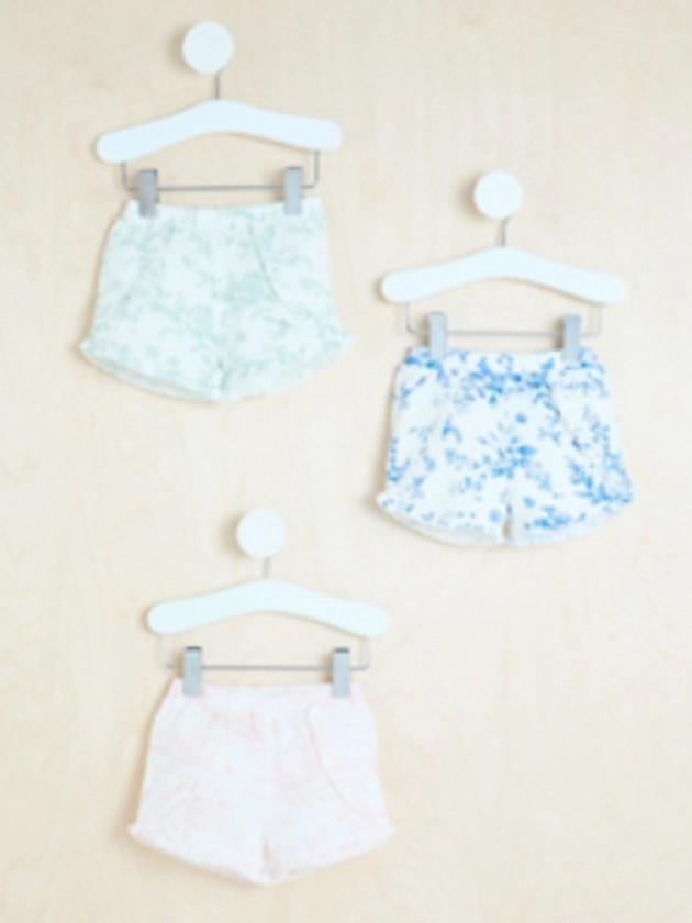 Billie Faiers Floral Frill Shorts 3 Pack