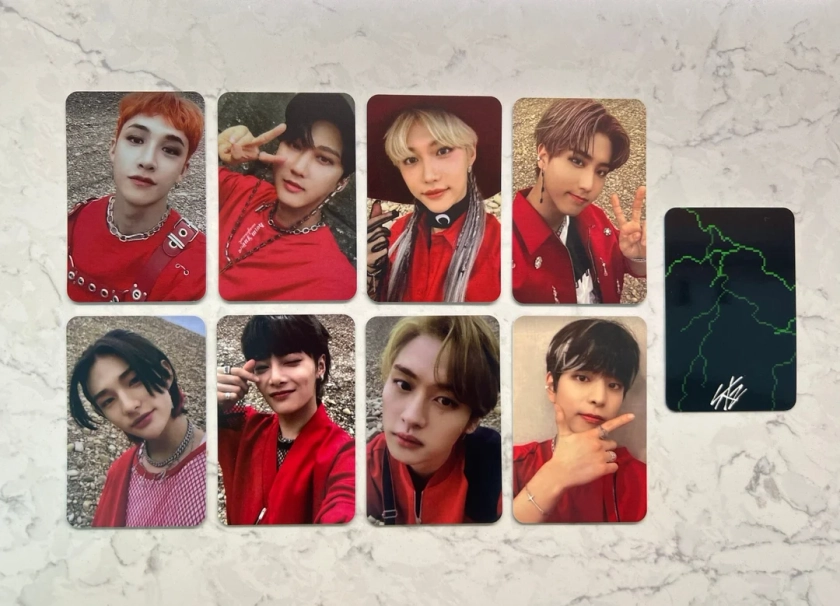 Stray Kids Noeasy Photocards Handmade Lomo Cards Stray Kids - Etsy