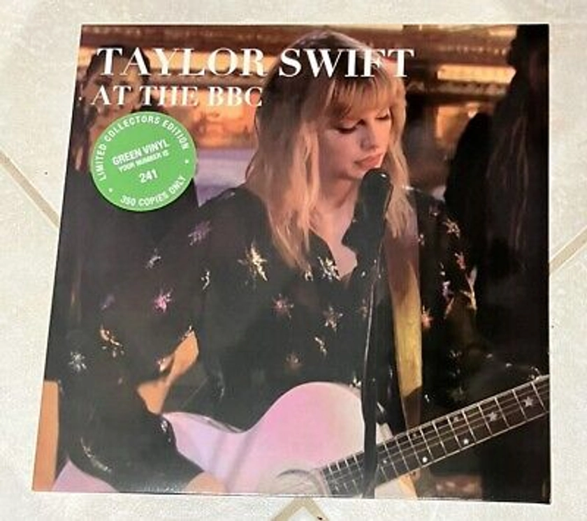 TAYLOR SWIFT AT THE BBC - VINYL LP RECORD midnights fearless beautiful eyes | eBay