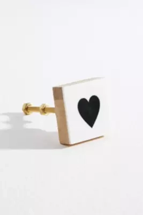 Pack Of Cards Heart Drawer Knob 