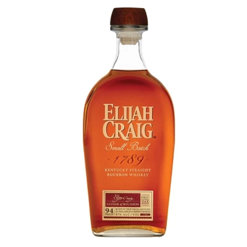 Elijah Craig Small Batch Bourbon Whiskey - 750ml Bottle