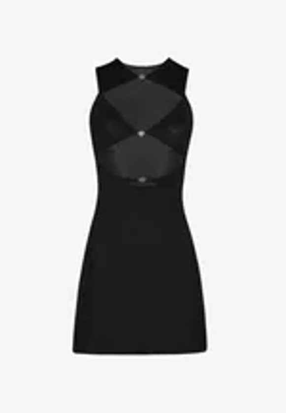 OW Collection CHIARA CUT OUT - Vestito elegante - black/nero - Zalando.it