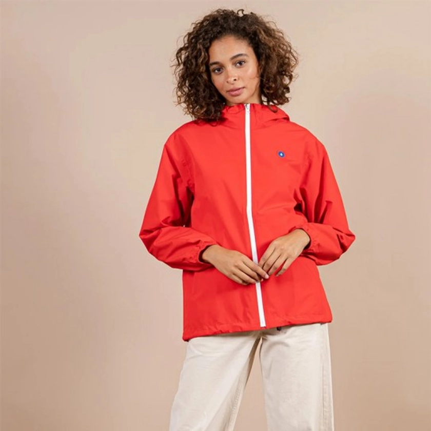 Imperméable Flotte Passy ROUGE