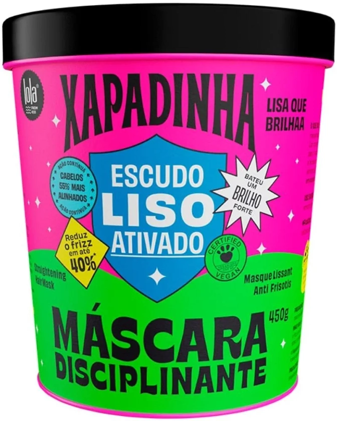 Lola Cosmetics Xapadinha Máscara Disciplinante 450G | Amazon.com.br