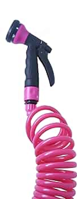 THE GARDEN PEOPLE Garden & Nature Spiral Hose, Fuchsia, 21 x 10 x 41 cm, Colors15