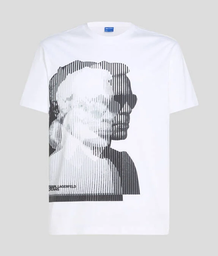 T-SHIRT IMPRIMÉ KARL KLJ pour homme de KARL LAGERFELD | Livraison et retours gratuits