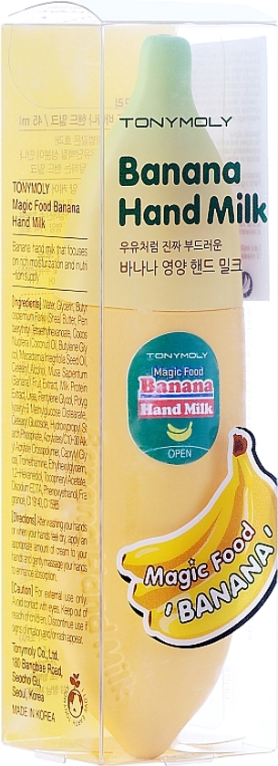 Hand Cream-Milk            Tony Moly Magic Food Banana Hand Milk