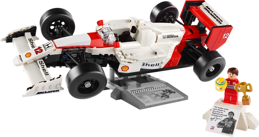 McLaren MP4/4 & Ayrton Senna 10330 | LEGO® Icons | Buy online at the Official LEGO® Shop GB 