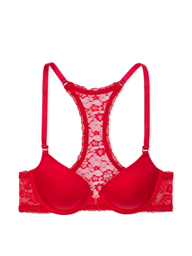 Buy Sexy Tee Posey Lace Lightly Lined Demi Bra - Order Bras online 5000000066 - Victoria's Secret US