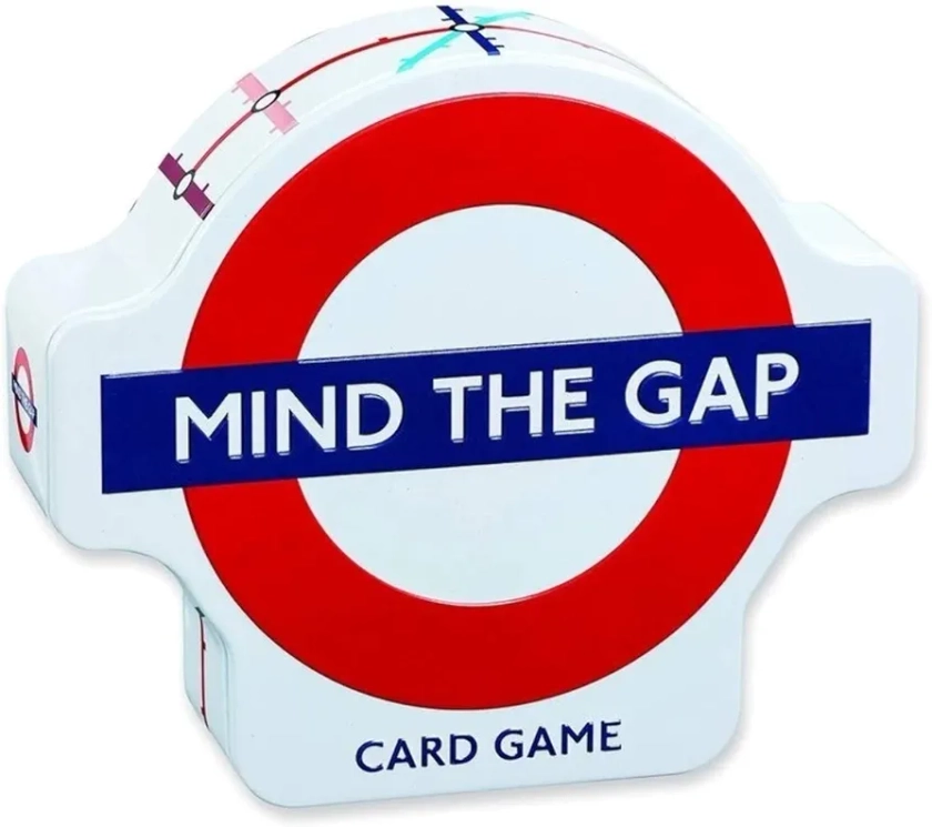 Mind the Gap Card Game | TFL | Card Matching Game for Adults & Kids | London Underground Travel Tin | Ages 6+, 2-8 Players