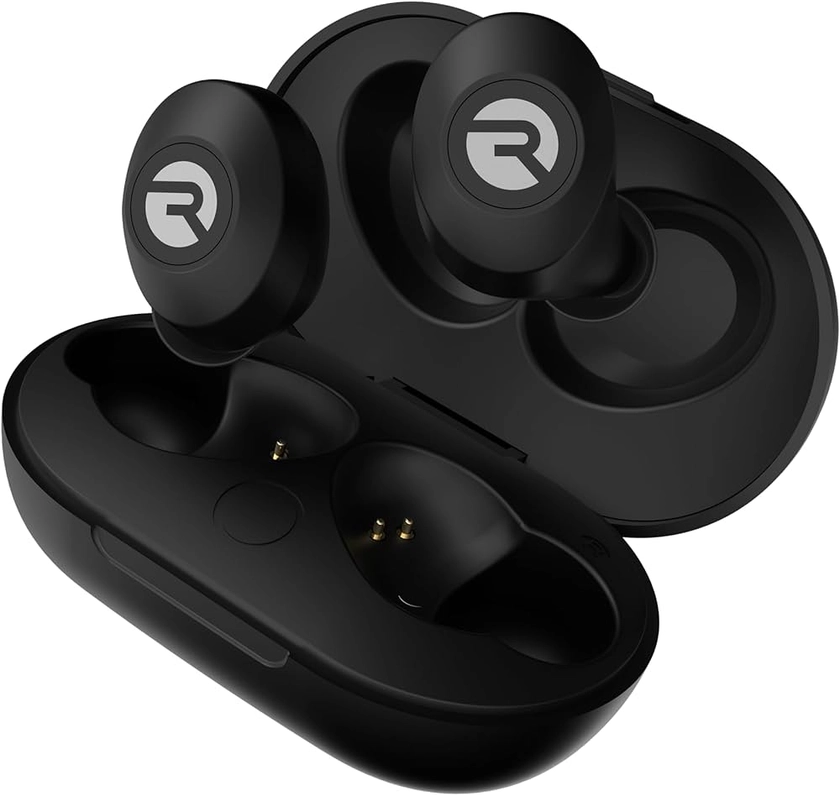 Raycon The Everyday Earbuds with Microphone- Stereo Sound in-Ear Bluetooth Headset True Wireless 32 Hours Playtime (Matte Black)