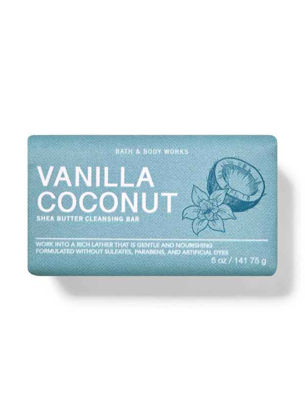 Vanilla Coconut Shea Butter Cleansing Bar