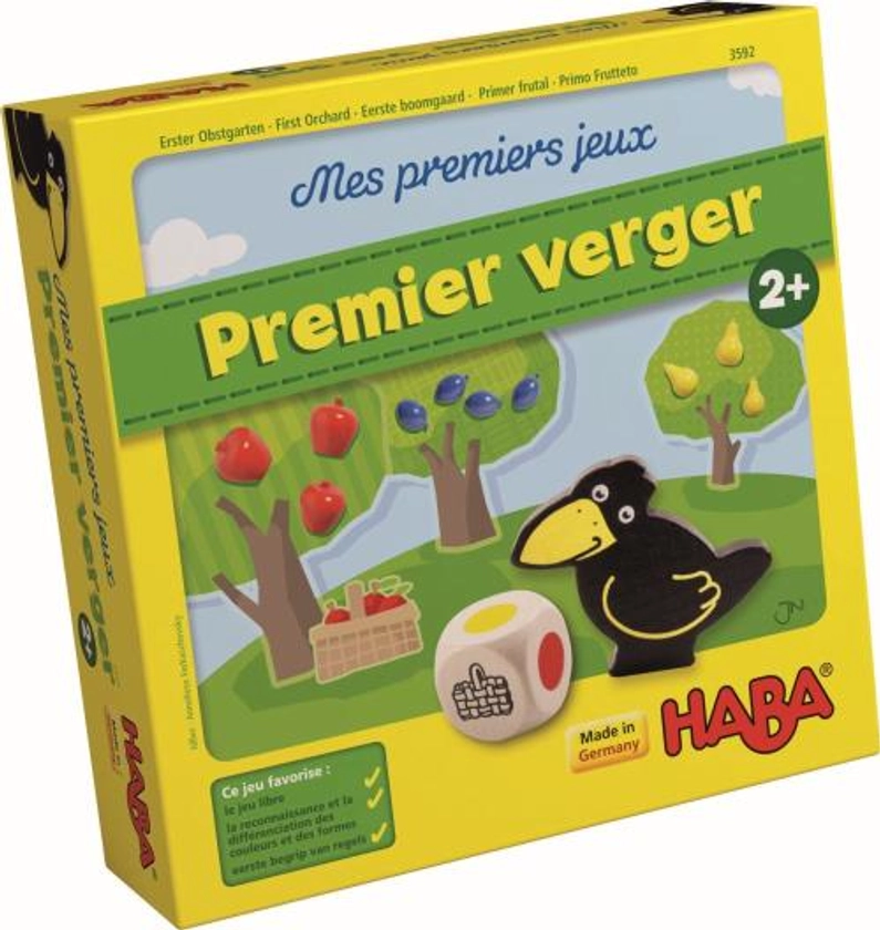 Jeu classique Haba Mes premiers jeux Premier verger