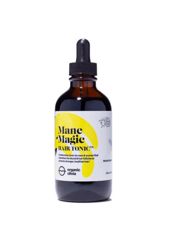 Mane Magic: Natural Hair Tonic for Hair Health & Growth | Organic Olivia