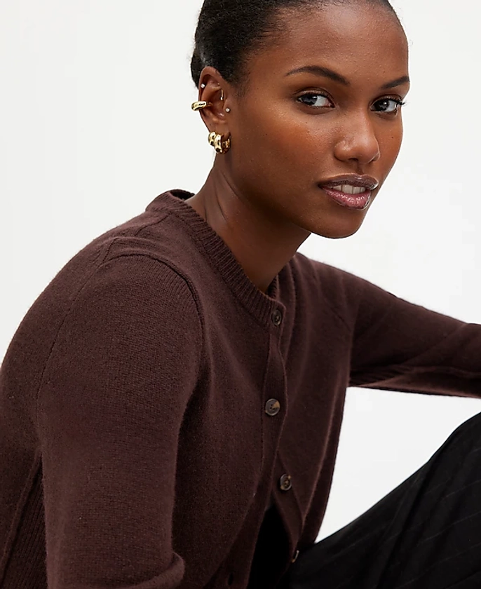 Cashmere Button-Front Cardigan Sweater | Madewell