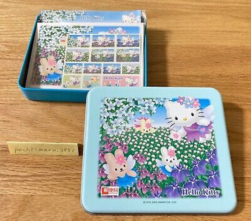 Vintage Sanrio 2003 Hello Kitty Letter Set Fairy Post Office Limited Edition