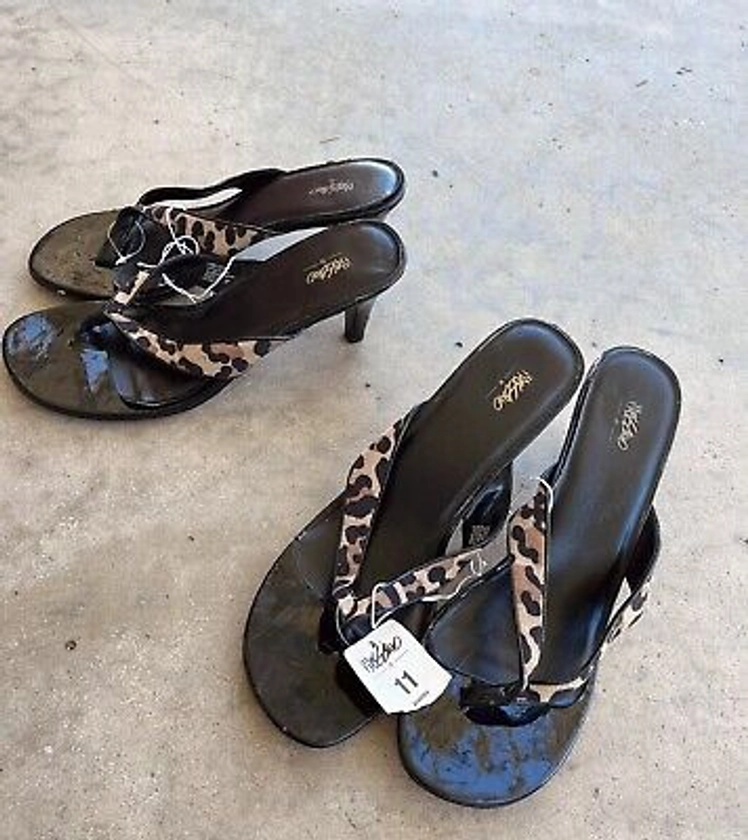 Y2K Deadstock cheetah kitten heels!2 Available! Size 10 & 11 $30 Each | eBay