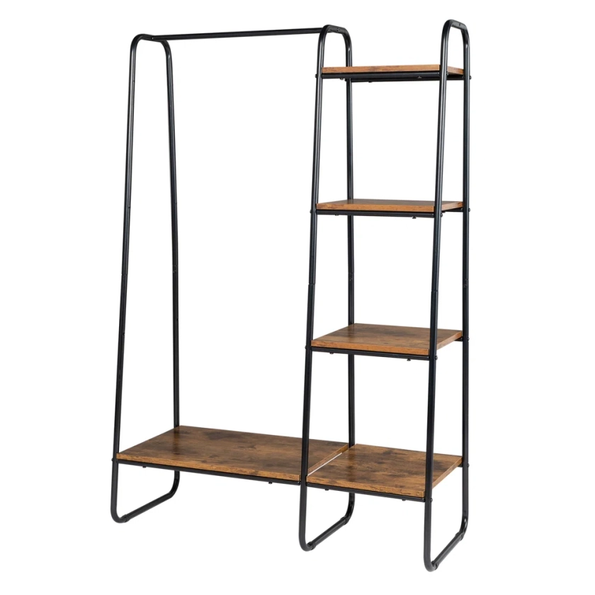 Rebrilliant Maikki 39.3701'' Clothes Rack & Reviews | Wayfair